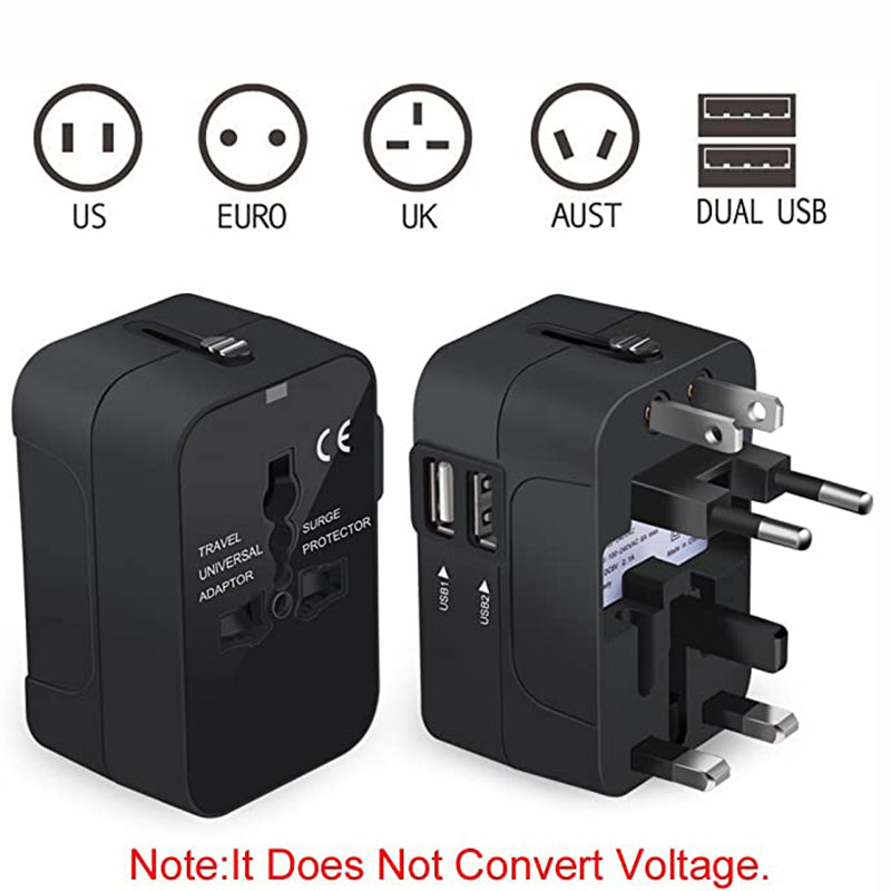 Universal Travel Adapter Wall Charger