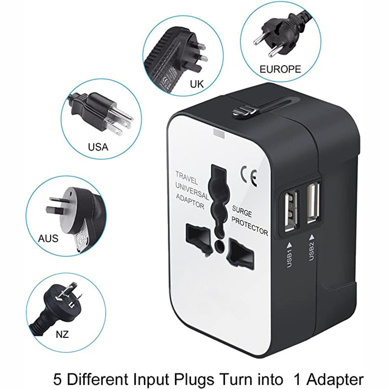 Universal Travel Adapter Wall Charger